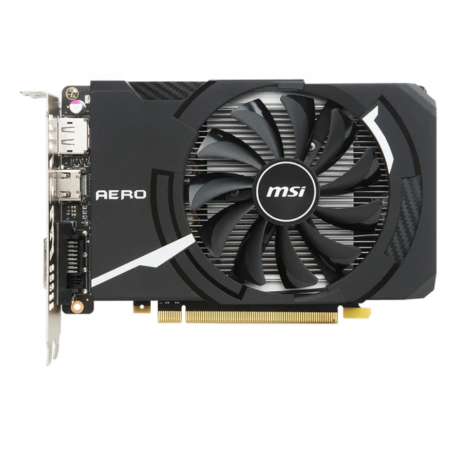 Видеокарта MSI GeForce GTX 1050 Ti AERO ITX 4G OCV1