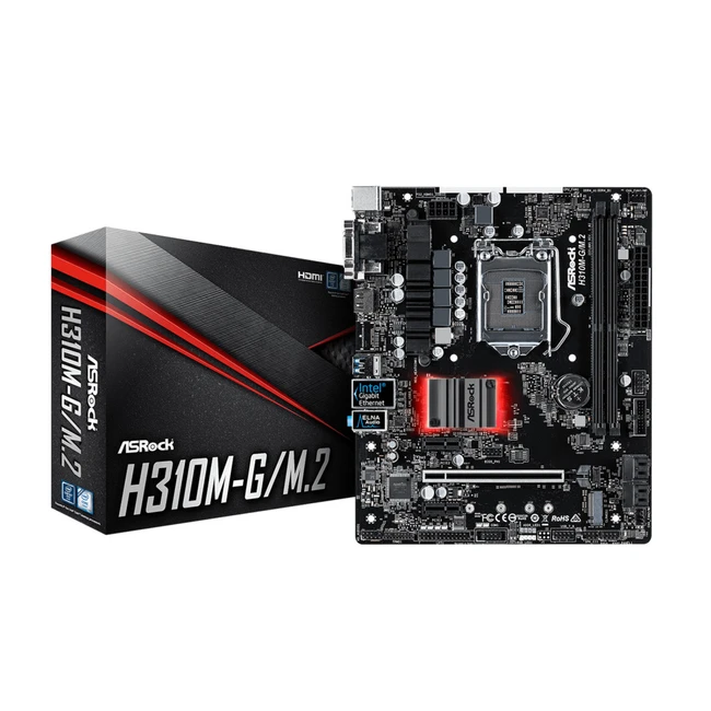Материнская плата ASRock H310M-G/M.2 Micro-ATX, LGA 1151