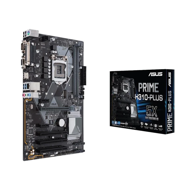 Материнская плата Asus PRIME H310-PLUS 90MB0WZ0-M0EAY0 (ATX, LGA 1151)