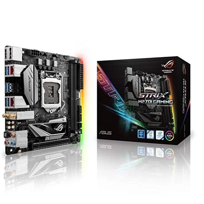 Материнская плата Asus STRIX H270I GAMING 90MB0U10-M0EAY0 (Mini-ITX, LGA 1151)