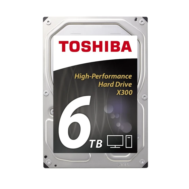 Внутренний жесткий диск Toshiba X300 6TB SATA 3.5" 7200RPM 128Mb HDWE160EZSTA (HDD (классические), 6 ТБ, 3.5 дюйма, SATA)