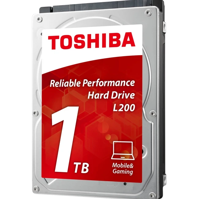 Жесткий диск Toshiba  L200 1TB SATA 2.5" 5400RPM 8Mb HDWJ110EZSTA HDD (классические), 1 ТБ, 2.5 дюйма, SATA