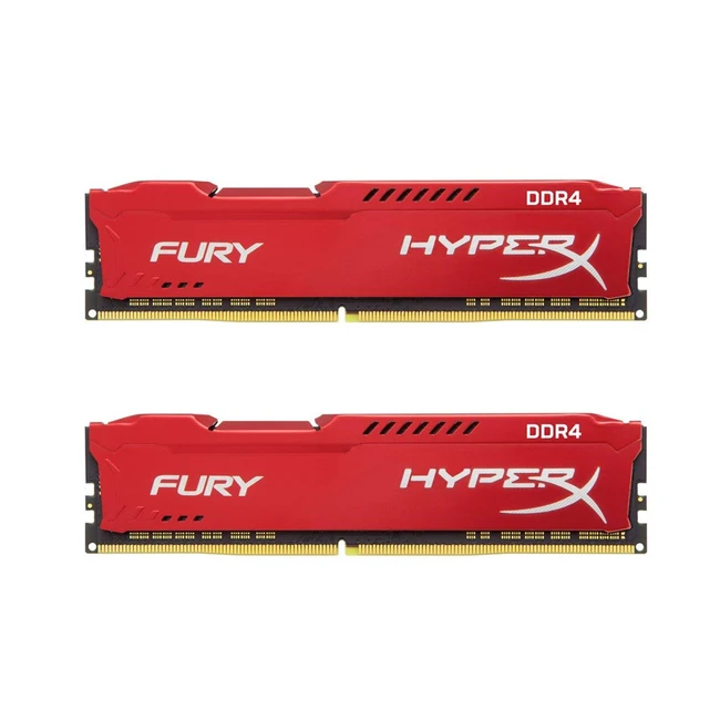 ОЗУ HyperX Fury Red HX426C16FRK2/32 (DIMM, DDR4, 32 Гб (2 х 16 Гб), 2666 МГц)