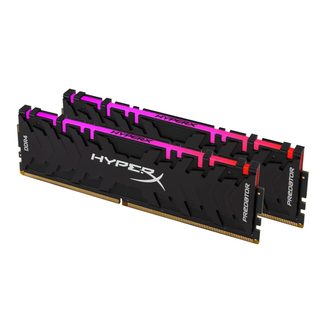 ОЗУ Kingston HyperX Predator RGB HX440C19PB3AK2/16 DIMM, DDR4, 16 Гб (2 х 8 Гб), 4000 МГц