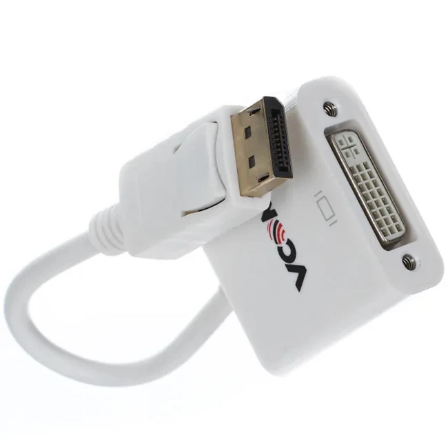 Кабель интерфейсный VCOM Кабель-переходник DisplayPort - DVI 0.15м CG602 (Display порт - DVI)