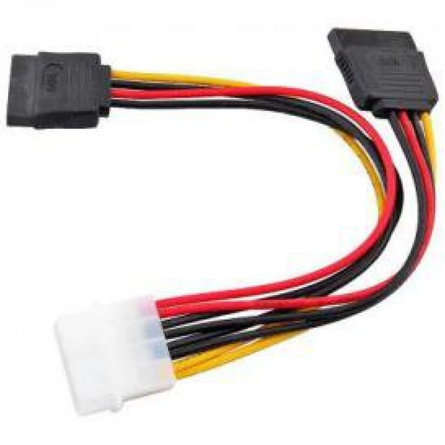 Кабель интерфейсный VCOM VPW7572 (Molex - SATA)