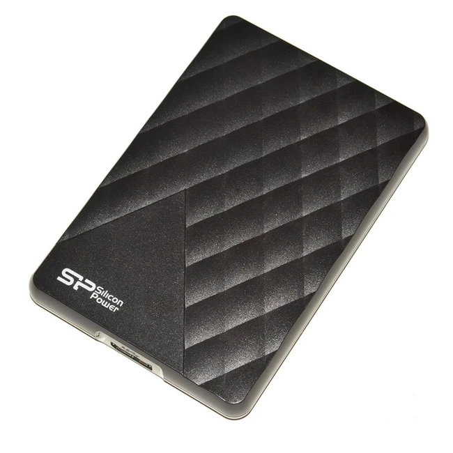 Внешний жесткий диск Silicon Power внешний жёсткий 1TB USB 3.1 2.5" SP010TBPHDD06S3K (1 ТБ)