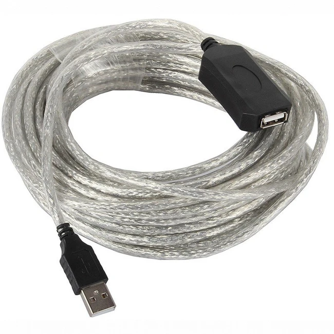 Кабель интерфейсный VCOM VUS7049-10M USB Type A (output) - USB Type A (input)