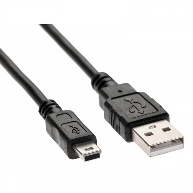Кабель интерфейсный TELECOM TC6911BK-1.0M (USB Type A - USB Type B mini)