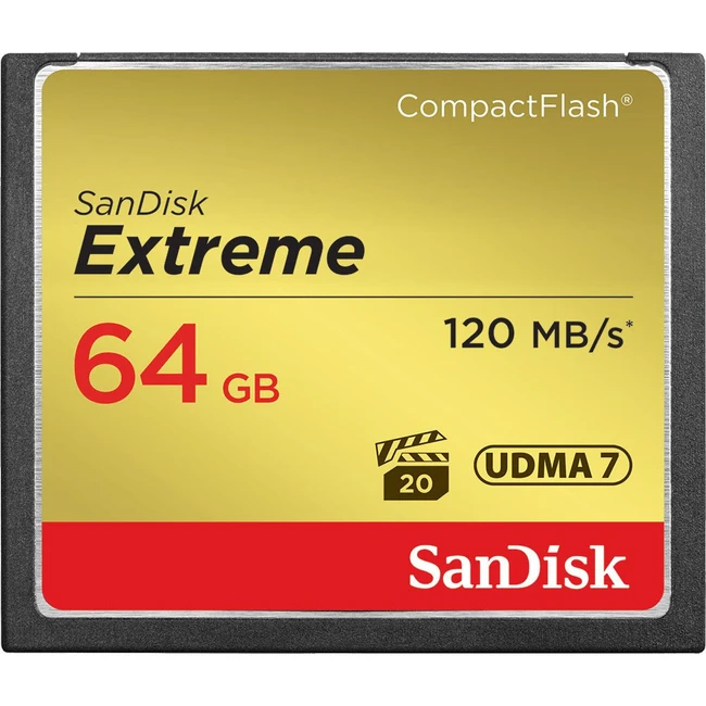 Флеш (Flash) карты SanDisk Extreme SDCFXSB-064G-G46 (64 ГБ)