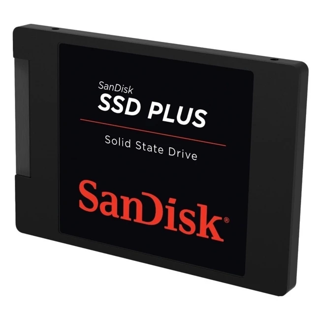 Внутренний накопитель SanDisk 960GB Plus SDSSDA-960G-G26 (SSD (твердотельные), 960 ГБ, 2.5 дюйма, SATA)