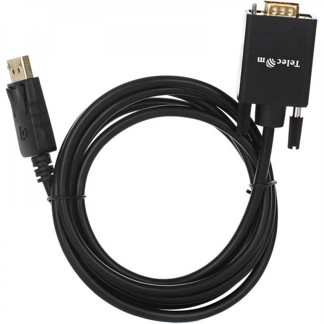 Кабель интерфейсный TELECOM TA669-1.8M (Display порт - D-SUB (VGA))