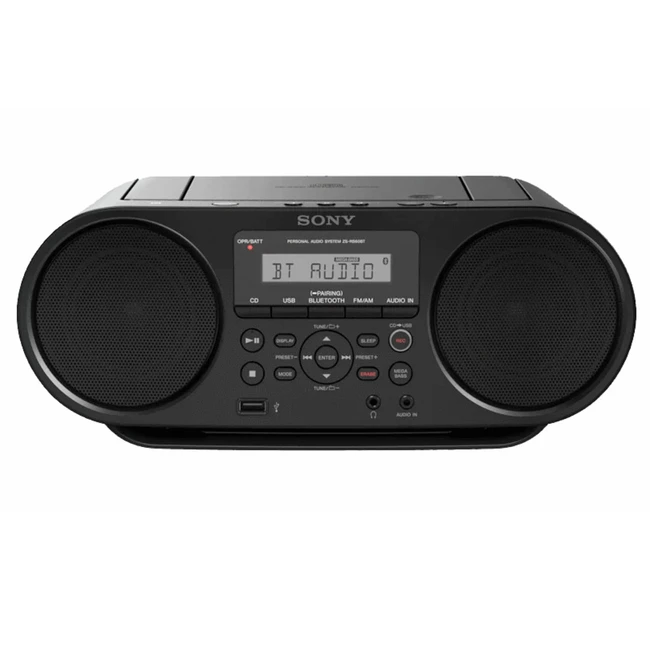 CD проигрыватель Sony ZS-RS60BT ZSRS60BT.RU5 (Черный)