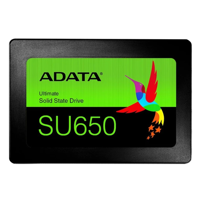 Внутренний жесткий диск ADATA SU650 ASU650SS-960GT-C (HDD (классические), 960 ГБ, 2.5 дюйма, SATA)