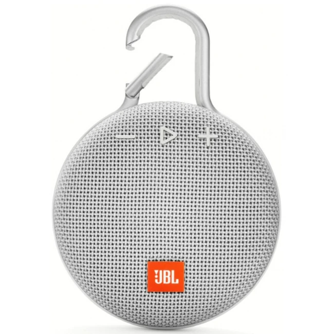 Портативная колонка JBL CLIP 3 White JBLCLIP3WHT (Белый)