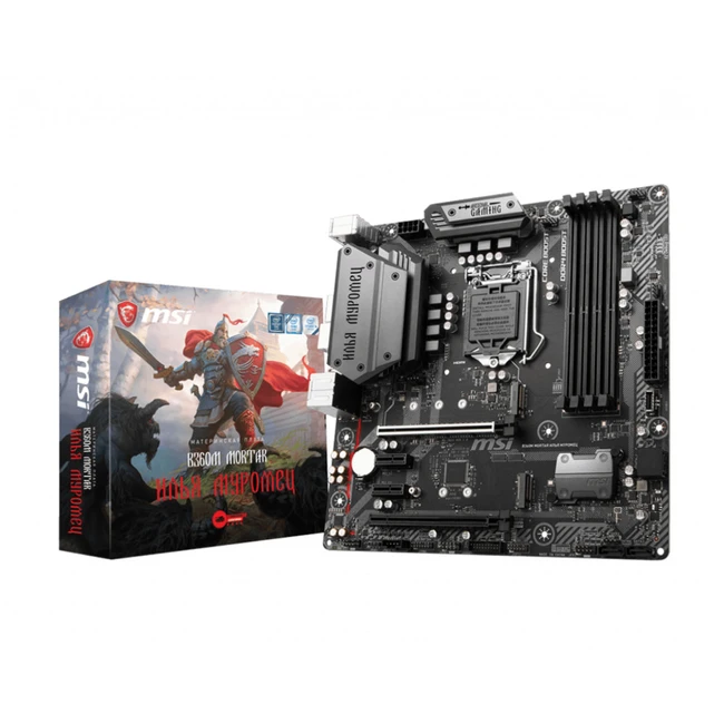 Материнская плата MSI B360M MORTAR ILYA MUROMETS B360MMORTARILYAMUROMET (Micro-ATX, LGA 1151)
