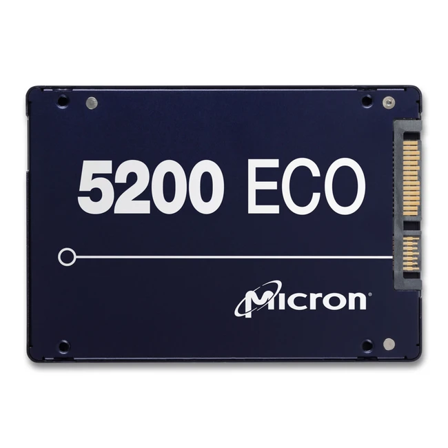 Внутренний жесткий диск Crucial 5200ECO MTFDDAK7T6TDC-1AT1ZABYY (SSD (твердотельные), 7.6 ТБ, 2.5 дюйма, SATA)