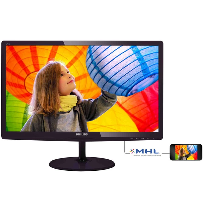 Монитор Philips 247E6QDAD/00 (23.6 ", IPS, Full HD 1920x1080 (16:9))