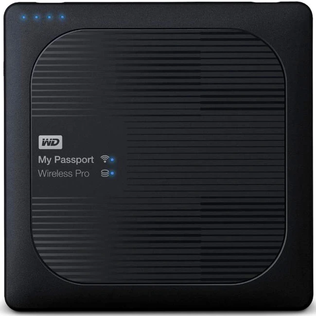 Внешние накопители Western Digital My Passport Wireless Pro 2.5" WDBP2P0020BBK-RESN 2 ТБ