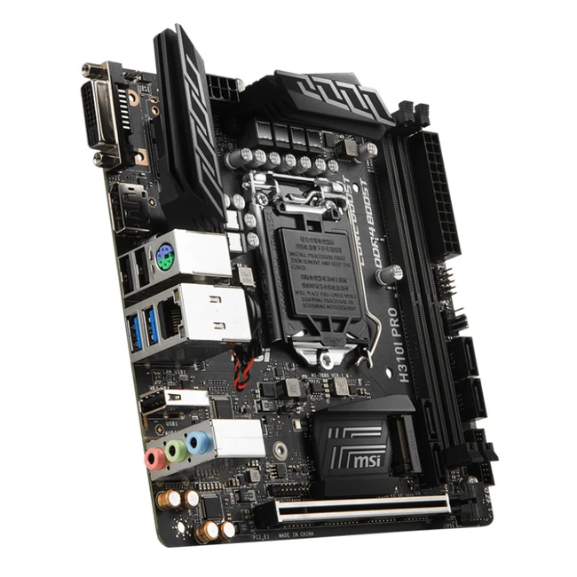 Материнская плата MSI H310I PRO Mini-ITX, LGA 1151
