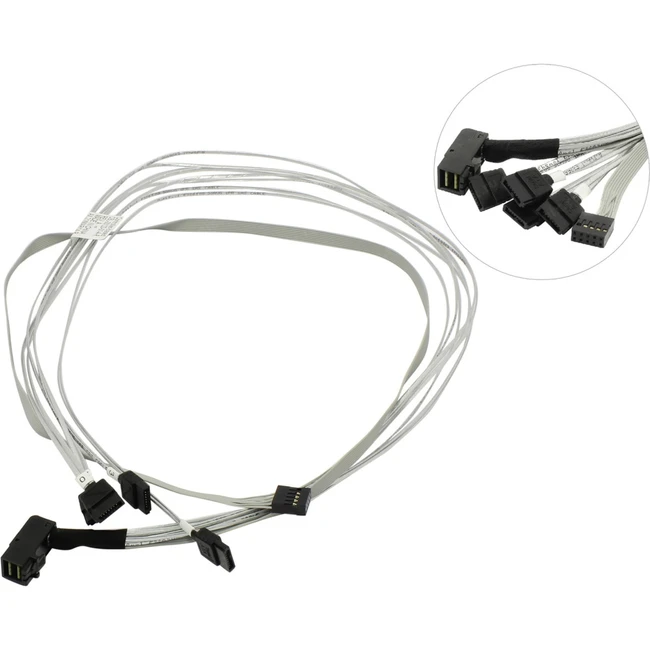 Кабель интерфейсный Adaptec PMC 2279800-R ACK-I-HDMSAS-4SATA-SB-0.8M (SAS кабель)