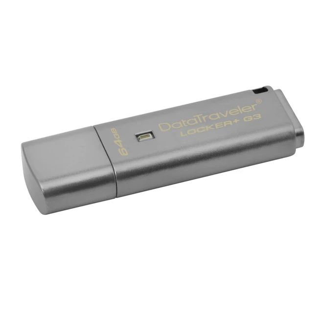 USB флешка (Flash) Kingston DataTraveler Locker+ G3 DTLPG3/64GB (64 ГБ)