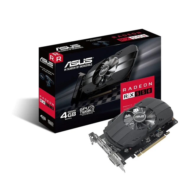 Видеокарта Asus PH-RX550-4G-M7 90YV0AG4-M0NA00