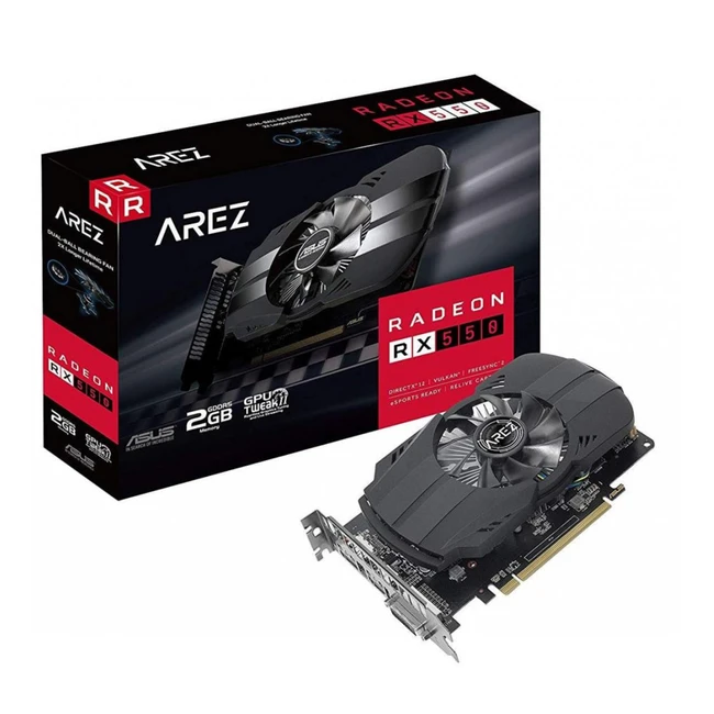 Видеокарта Asus AREZ Phoenix Radeon RX 550 90YV0AG6-M0NA00 (2 ГБ)