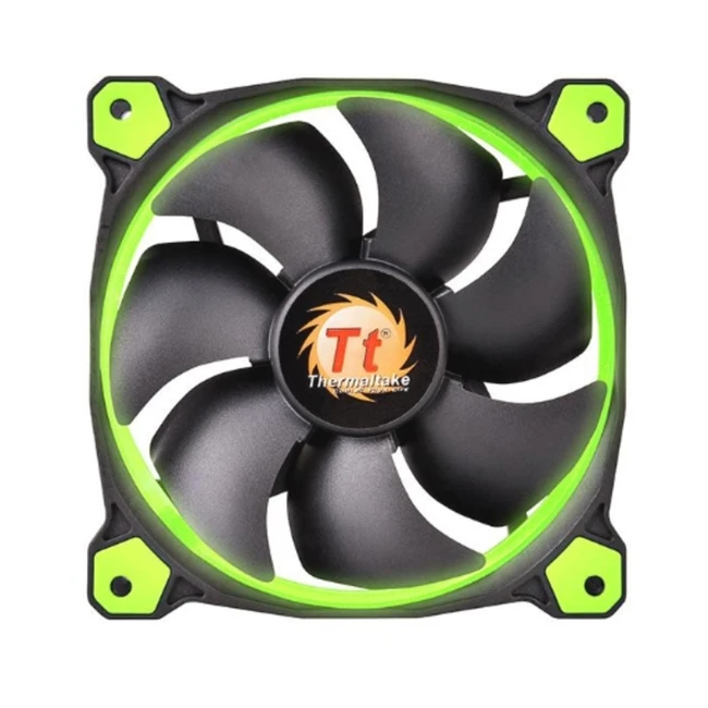 Охлаждение Thermaltake Riing 12 LED Green CL-F038-PL12GR-A