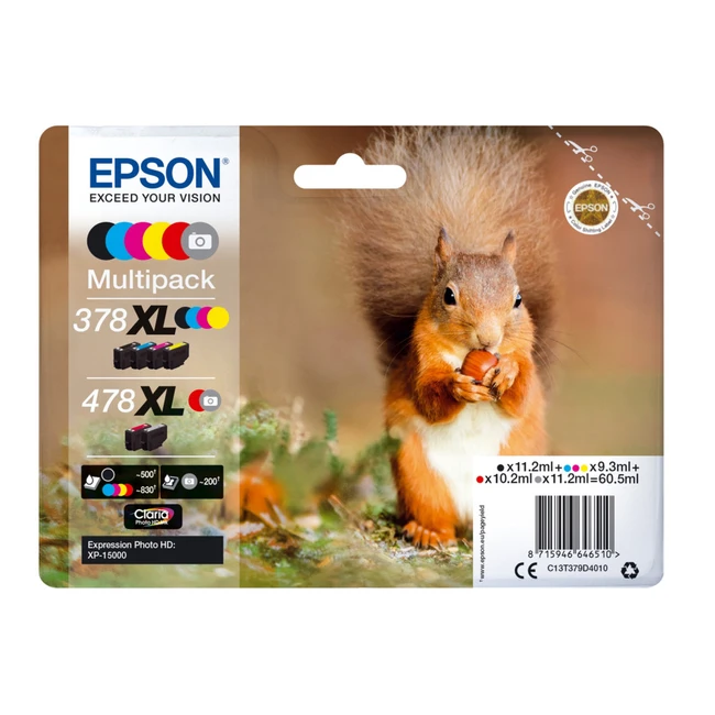 Струйный картридж Epson C13T379D4020