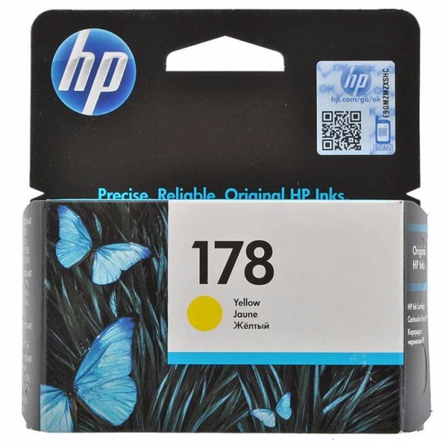 Струйный картридж HP №178 Желтый CB320HE