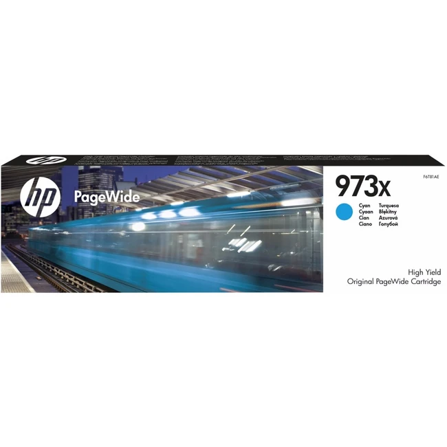 Струйный картридж HP 973X увеличенной емкости, Пурпурный F6T82AE