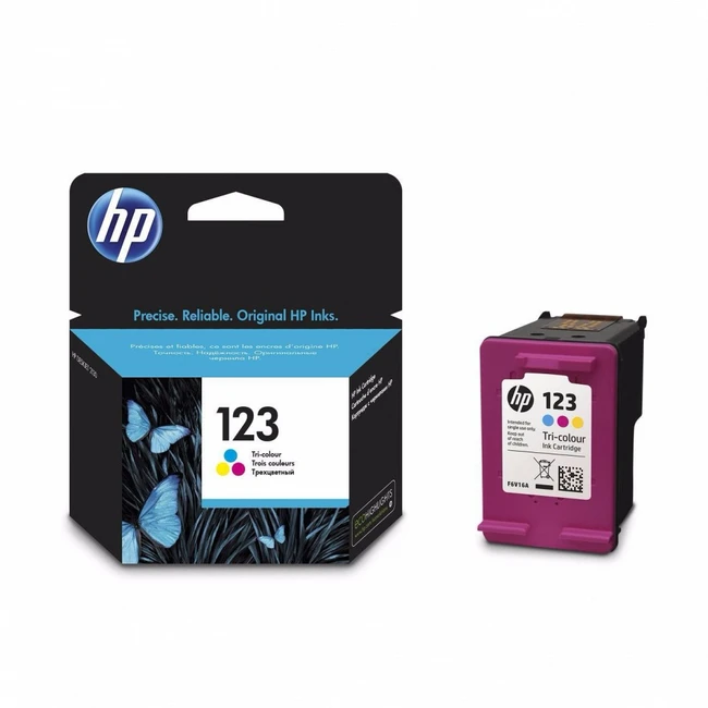 Струйный картридж HP №123 Трехцветный F6V16AE