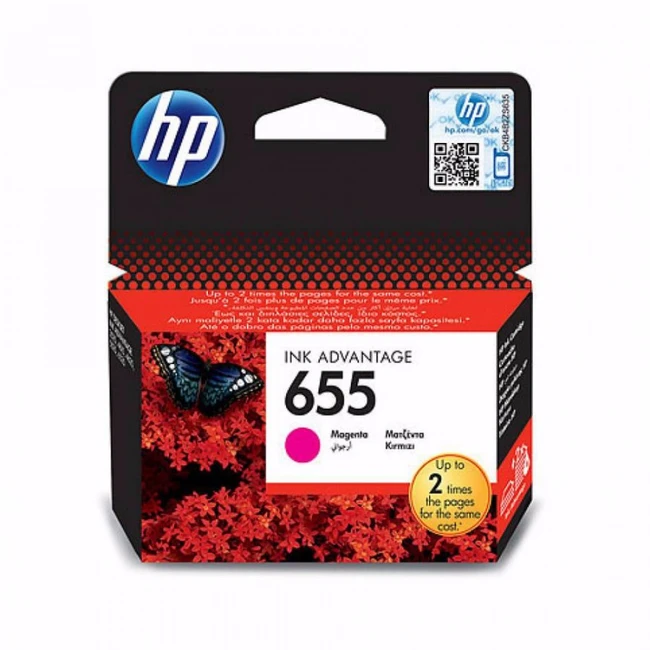 Струйный картридж HP №655 Пурпурный CZ111AE