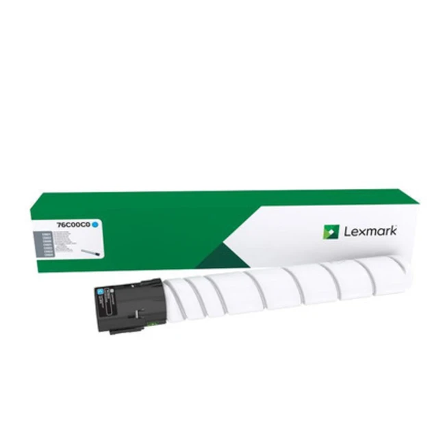 Тонер Lexmark Картридж с голубым тонером 76C00C0
