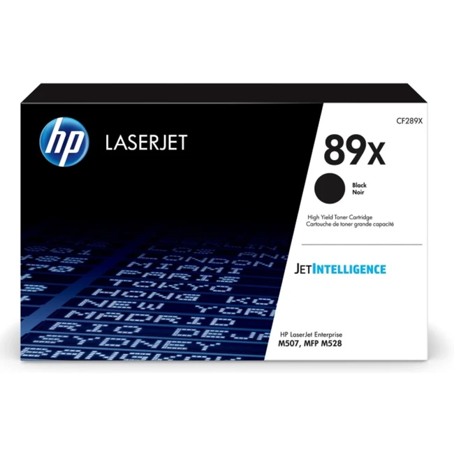 Тонер HP 89X Black LaserJet Toner CF289X