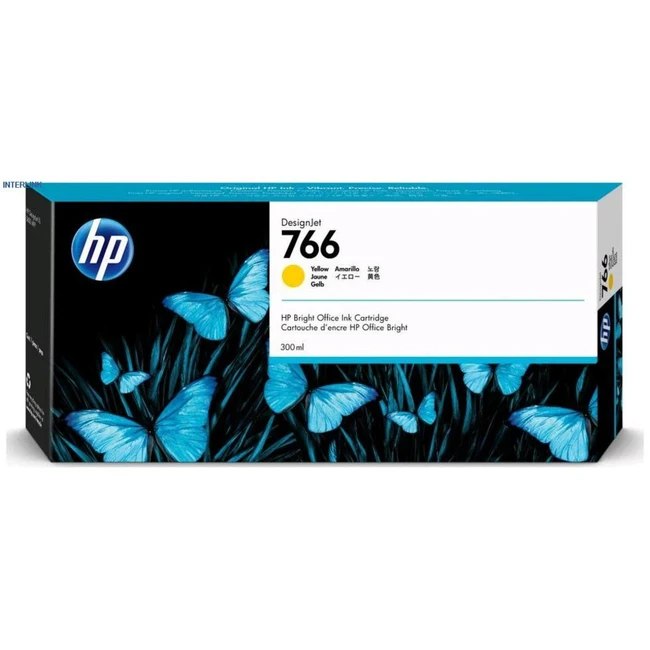 Струйный картридж HP 766 Yellow Ink P2V91A