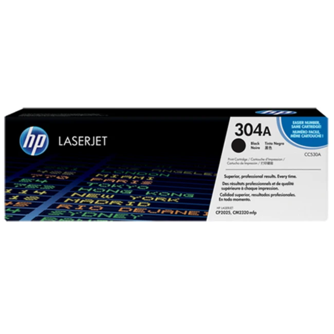 Лазерный картридж HP 304A Черный CC530A