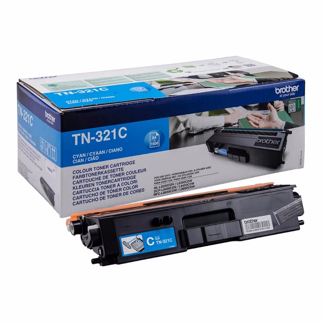 Тонер Brother TN321C для HL-L8250CDN, MFC-L8650CDW голубой