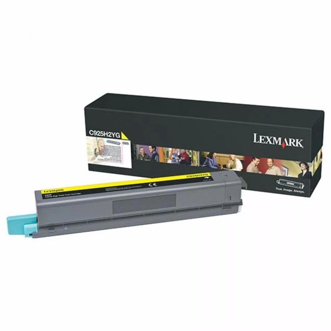 Лазерный картридж Lexmark емкости с жёлтым тонером X925 X925H2YG