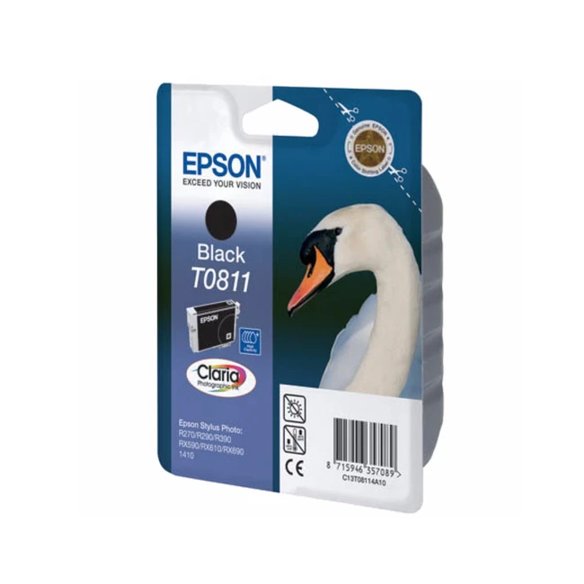 Струйный картридж Epson Т0811 Черный C13T11114A10