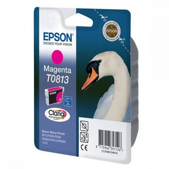 Струйный картридж Epson Т0813 Пурпурный C13T11134A10