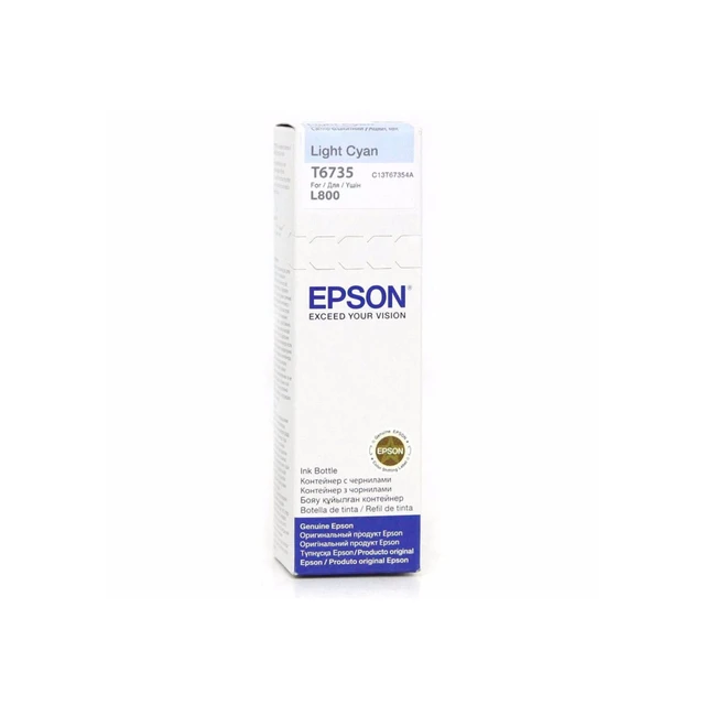 Струйный картридж Epson T6735 Light Cyan C13T67354A