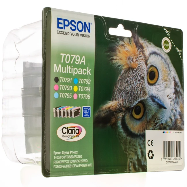 Струйный картридж Epson T079A Мультипак C13T079A4A10