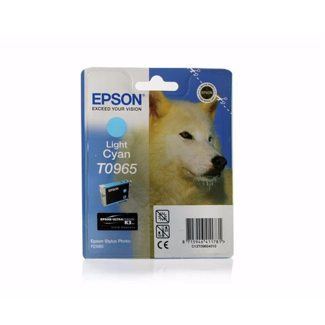 Струйный картридж Epson T0965 Светло-голубой C13T09654010