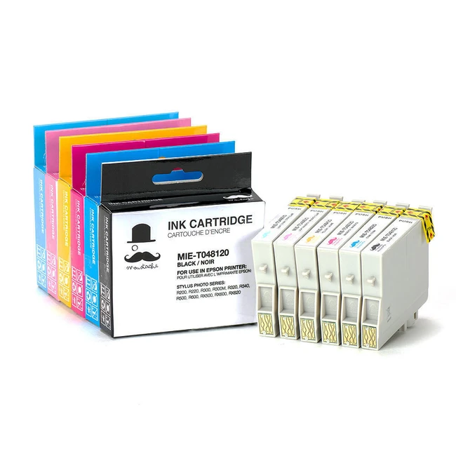 Струйный картридж Epson R300 (T048) набор 6 шт. C13T04874010