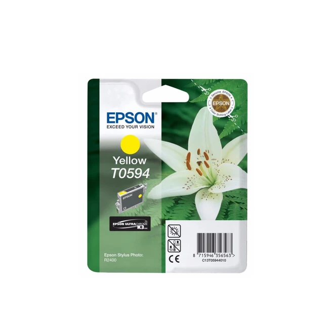 Струйный картридж Epson T0594 Желтый C13T05944010