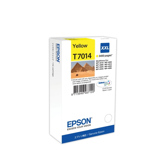 Струйный картридж Epson T7014 XXL Желтый C13T70144010