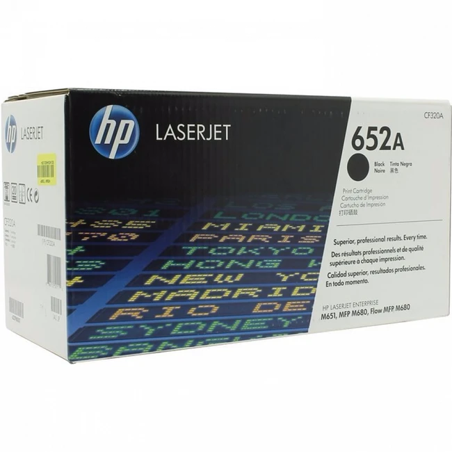 Лазерный картридж HP 652A Черный CF320A