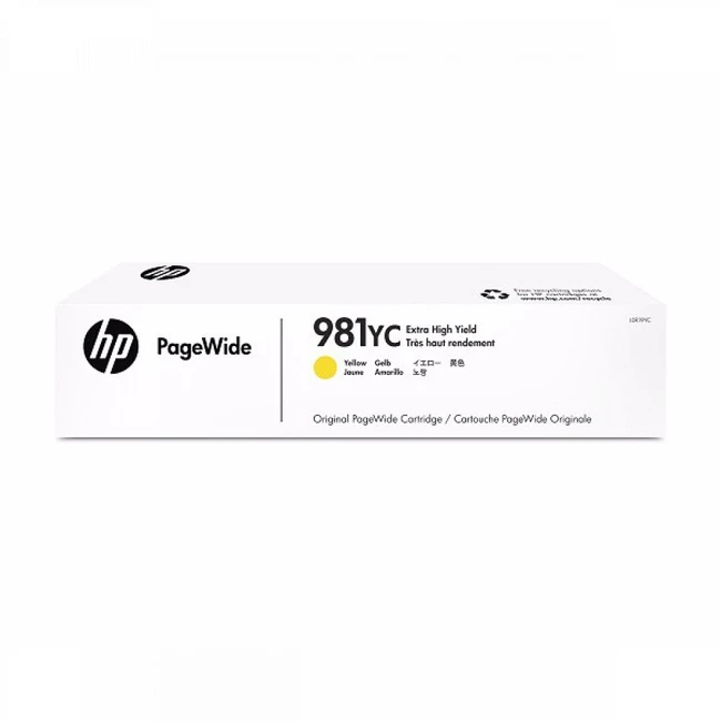 Тонер HP 981YC Extra High Yield максимальной емкости, желтый L0R19YC
